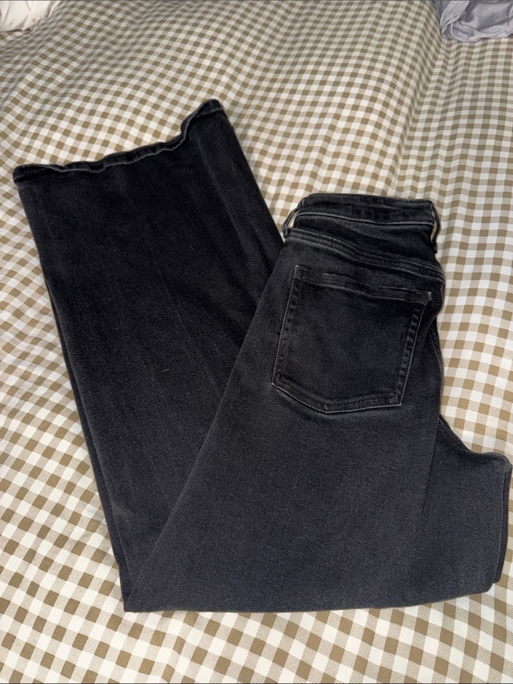 Old Navy Super Wide Leg Black Jeans